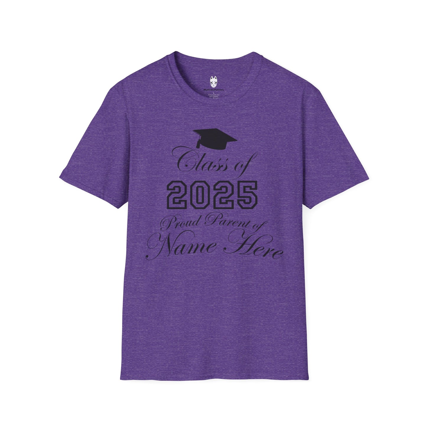 Proud Parent Graduation Celebration T-Shirt, Class of 2025, Unisex Tee, Student Gift, College Graduation, Celebration Apparel