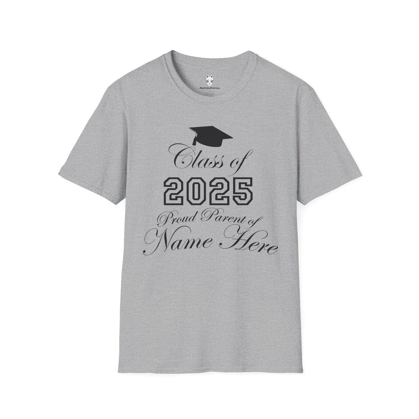 Proud Parent Graduation Celebration T-Shirt, Class of 2025, Unisex Tee, Student Gift, College Graduation, Celebration Apparel