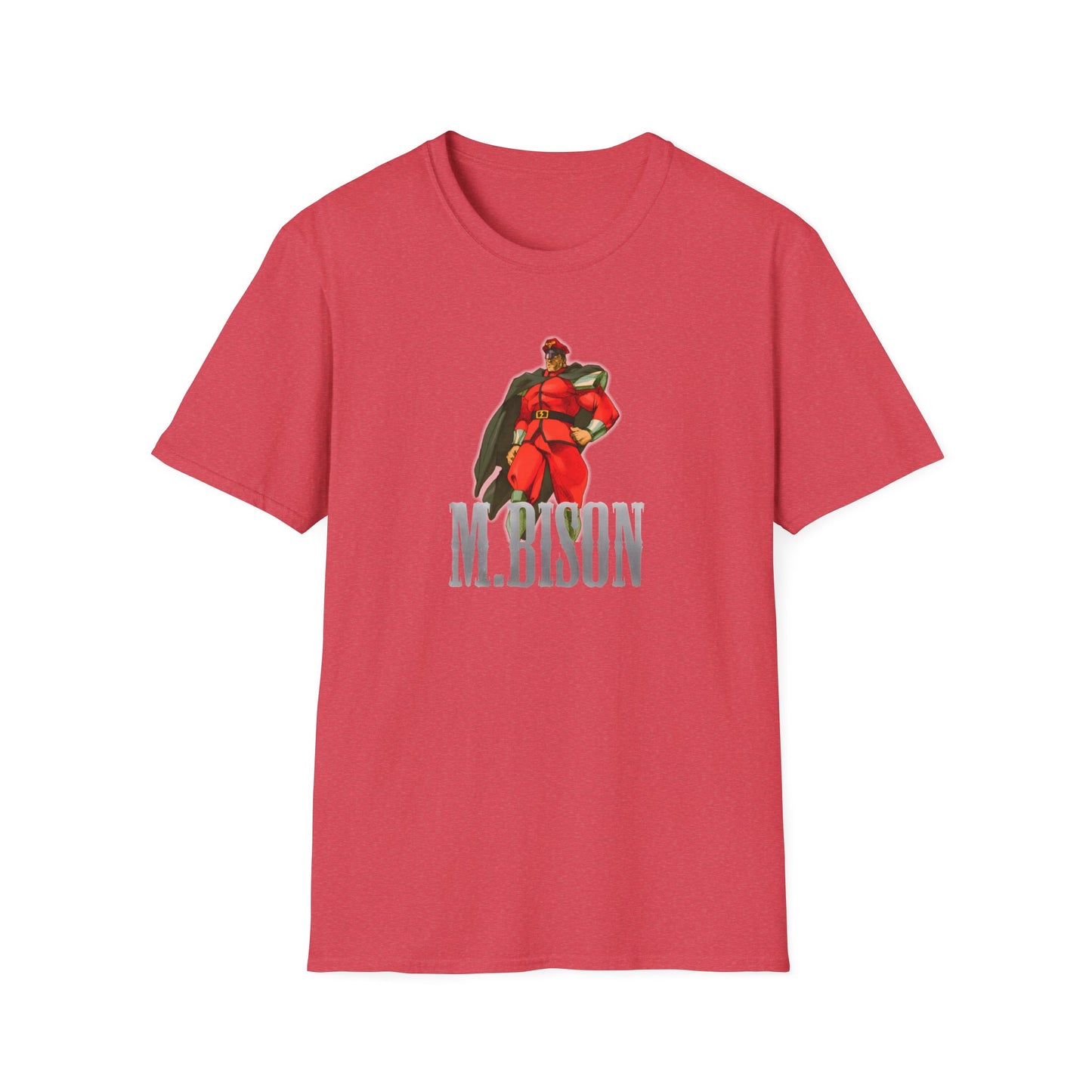 Bison Soft Style T-Shirt, Street Fighter Unofficial Custom Shirt