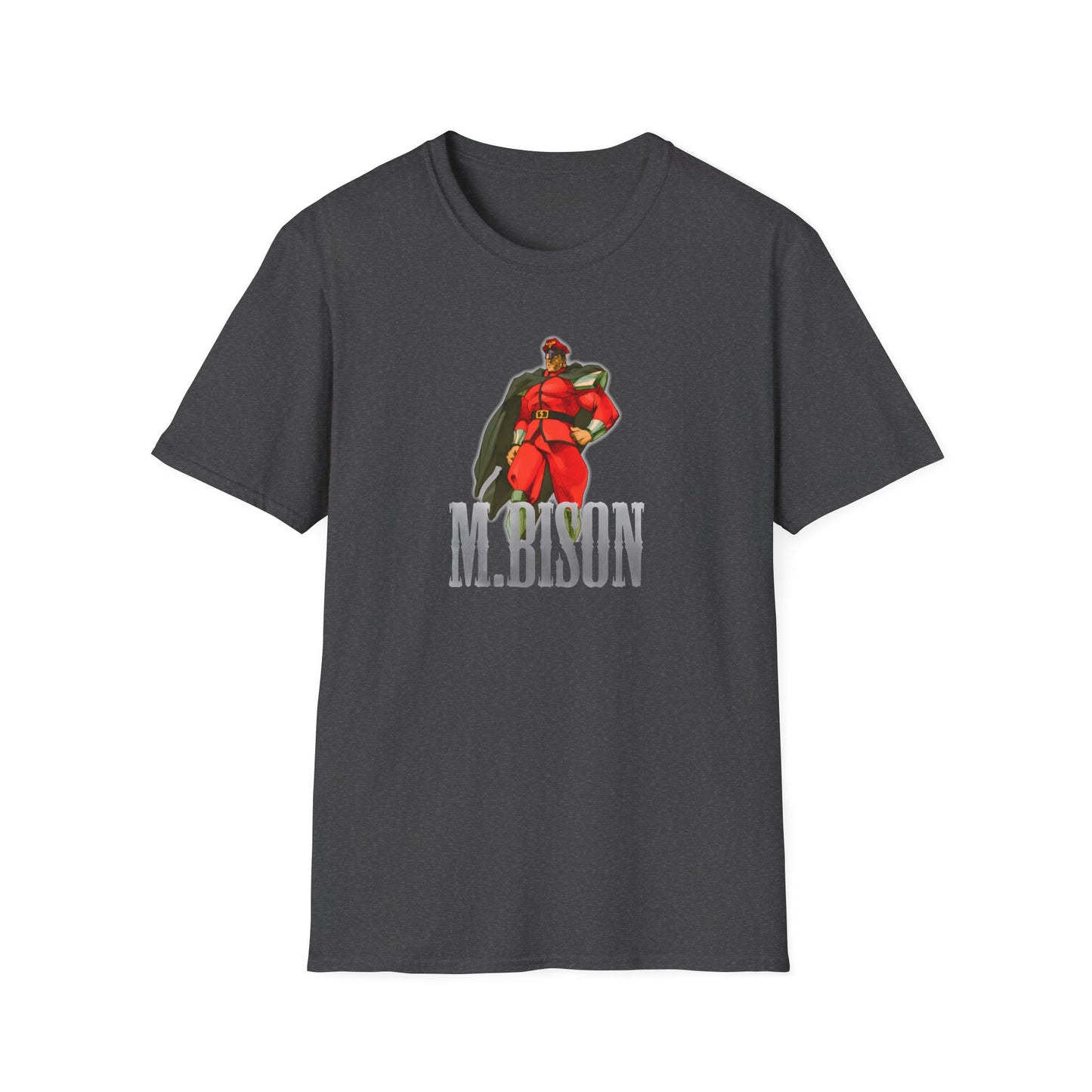 Bison Soft Style T-Shirt, Street Fighter Unofficial Custom Shirt