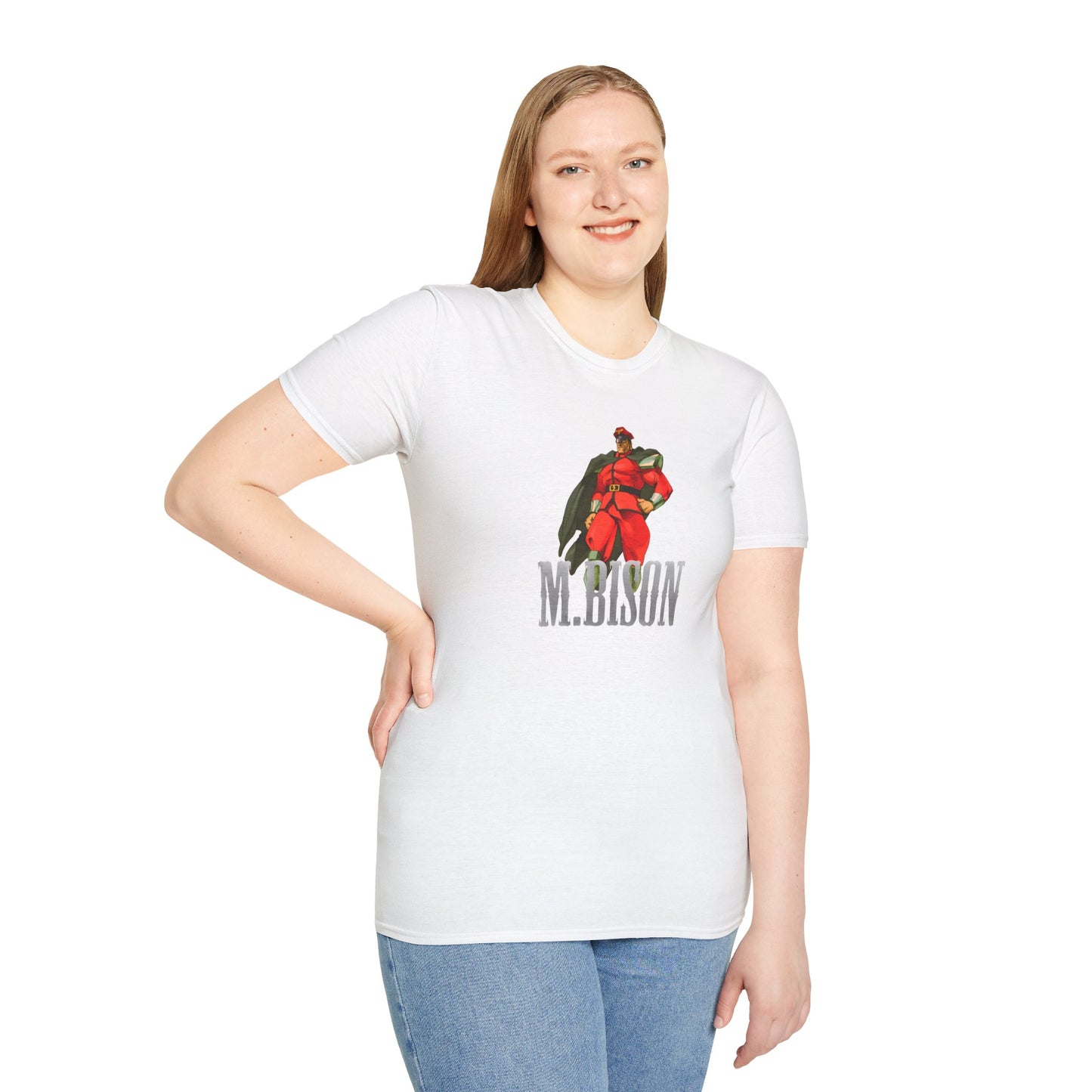 Bison Soft Style T-Shirt, Street Fighter Unofficial Custom Shirt