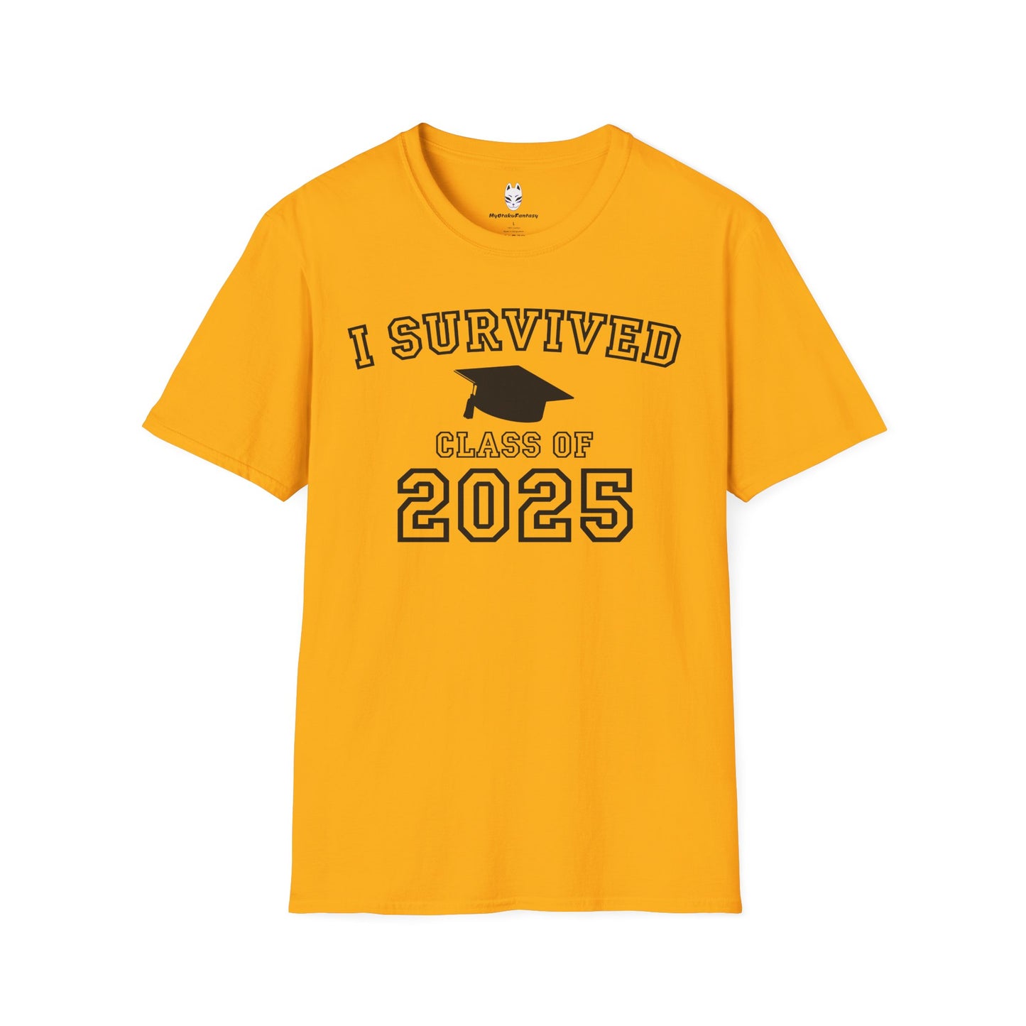 I Survived Class of 2025 Graduation Celebration T-Shirt, Class of 2025, Unisex Tee, Student Gift, College Graduation, Celebration Apparel