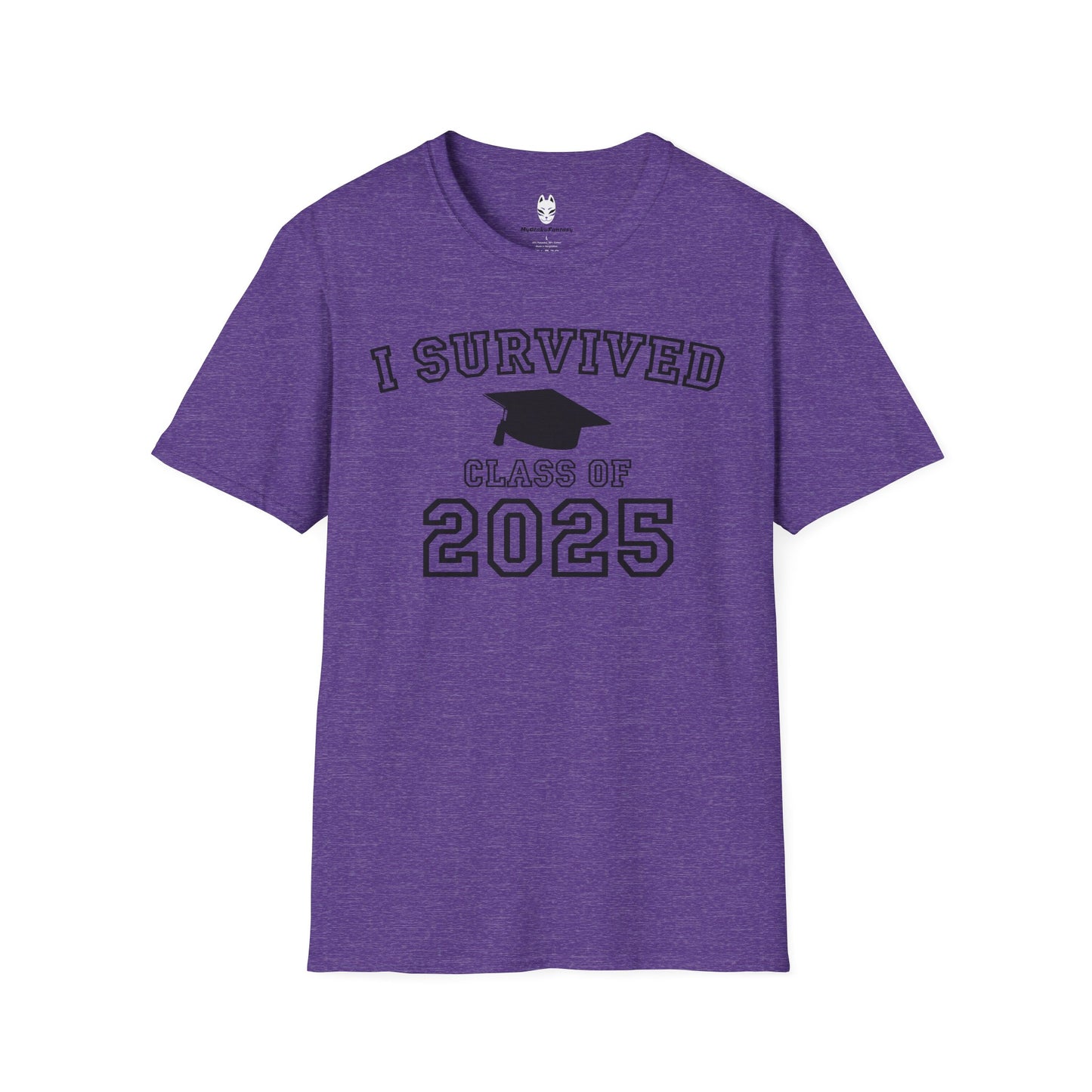I Survived Class of 2025 Graduation Celebration T-Shirt, Class of 2025, Unisex Tee, Student Gift, College Graduation, Celebration Apparel