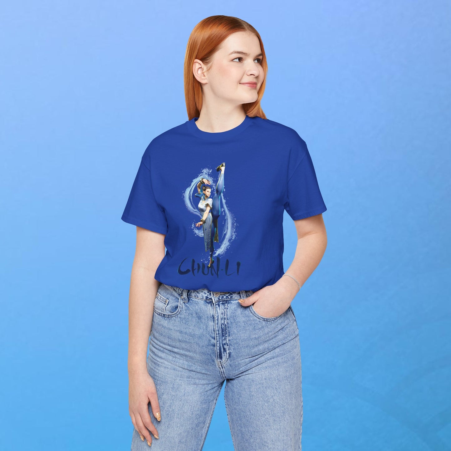 street fighter chun li Custom tshirt