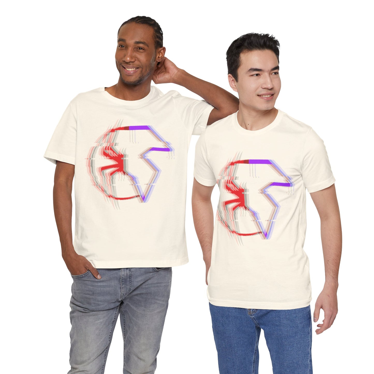 Glitched Spider Custom Tshirt