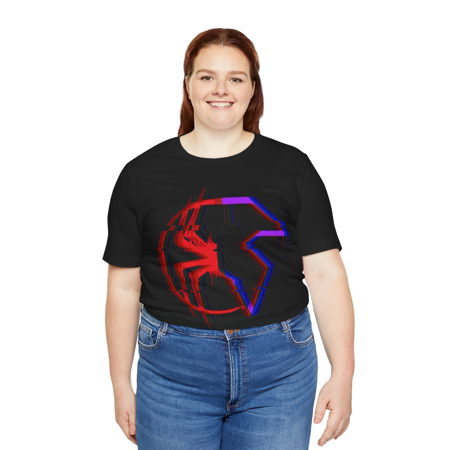 Glitched Spider Custom Tshirt