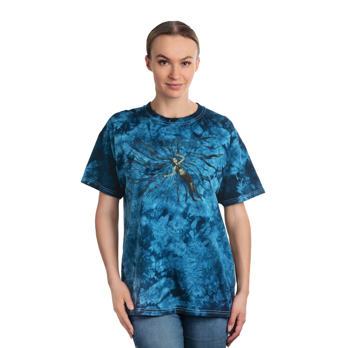 Tie-Dye Tee, Crystal Shirt with Jinx from Arcane Design