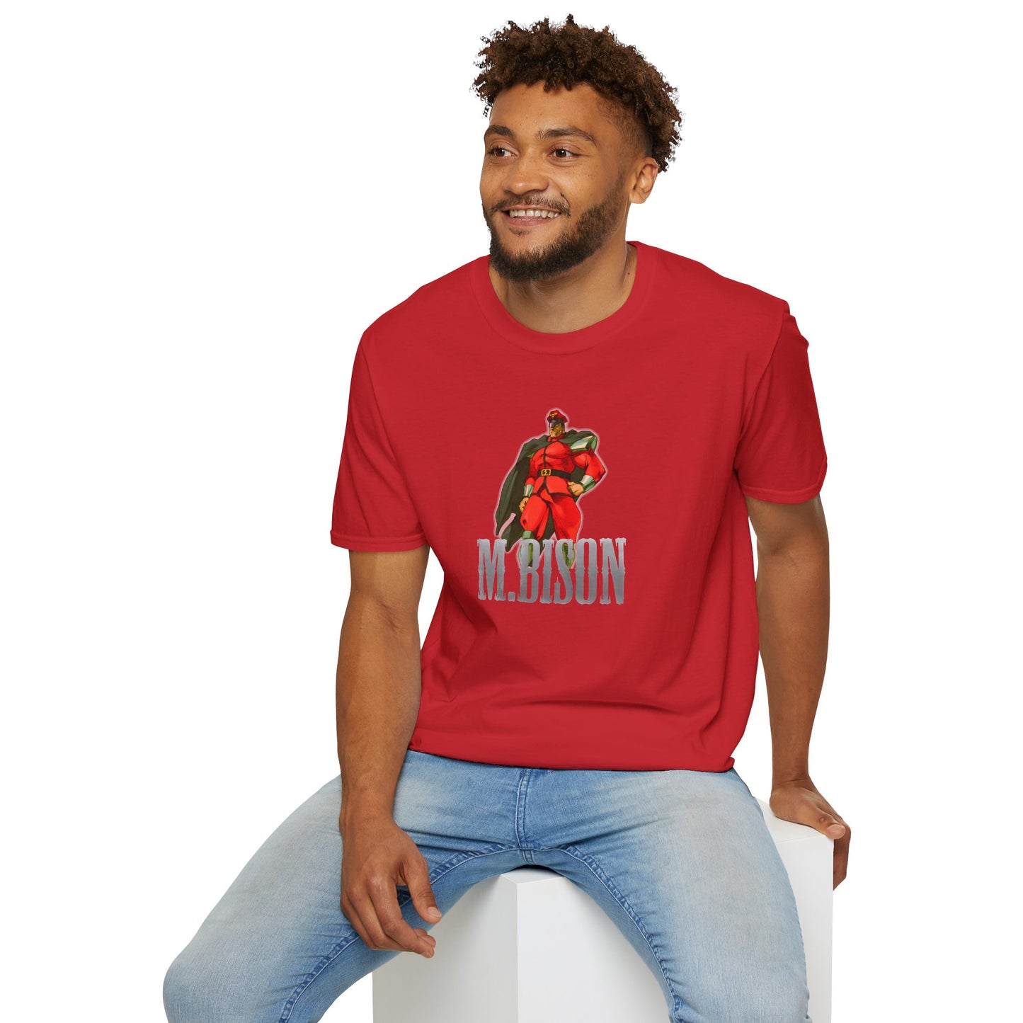 Bison Soft Style T-Shirt, Street Fighter Unofficial Custom Shirt