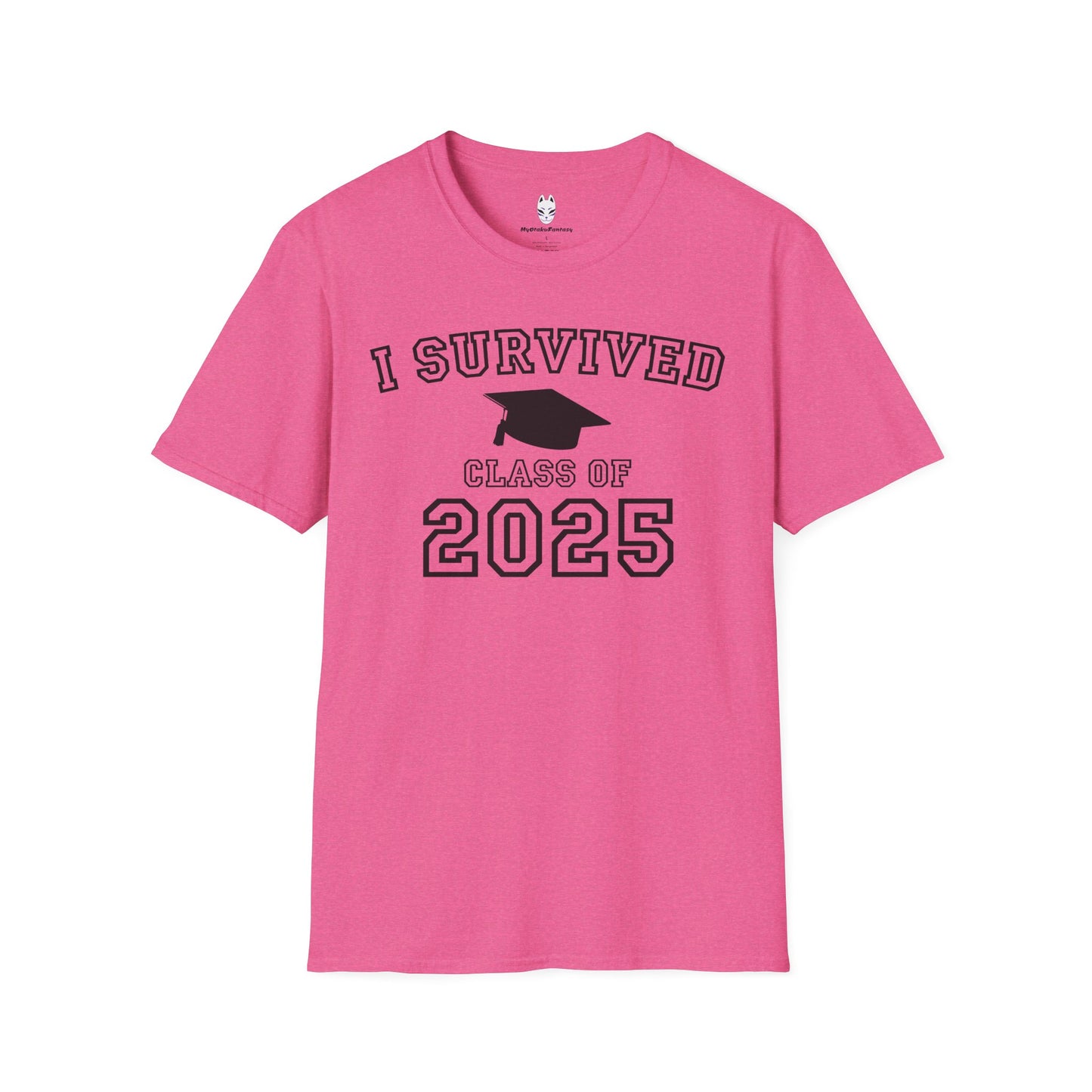 I Survived Class of 2025 Graduation Celebration T-Shirt, Class of 2025, Unisex Tee, Student Gift, College Graduation, Celebration Apparel