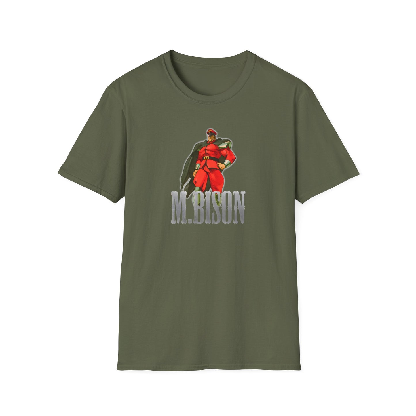 Bison Soft Style T-Shirt, Street Fighter Unofficial Custom Shirt