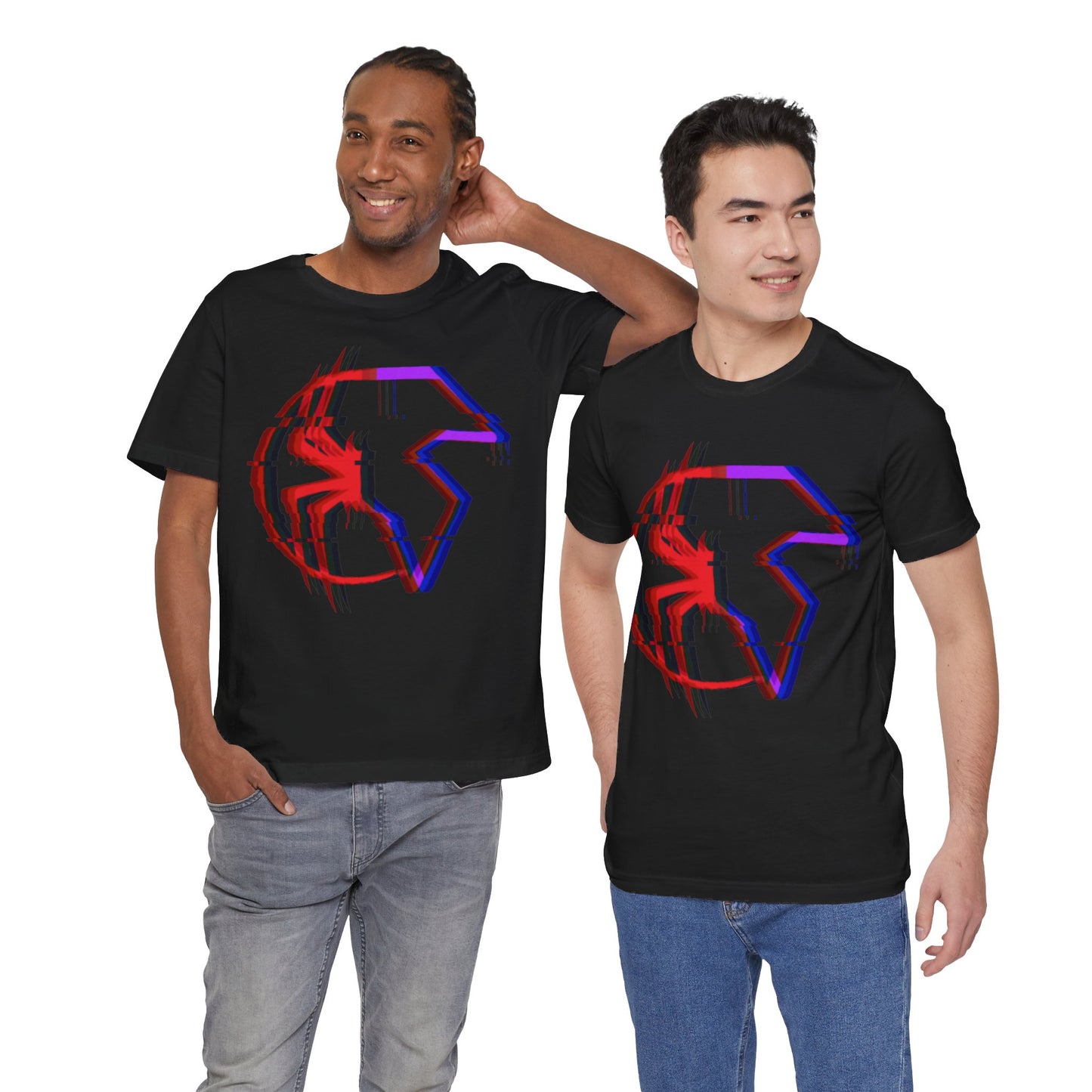 Glitched Spider Custom Tshirt