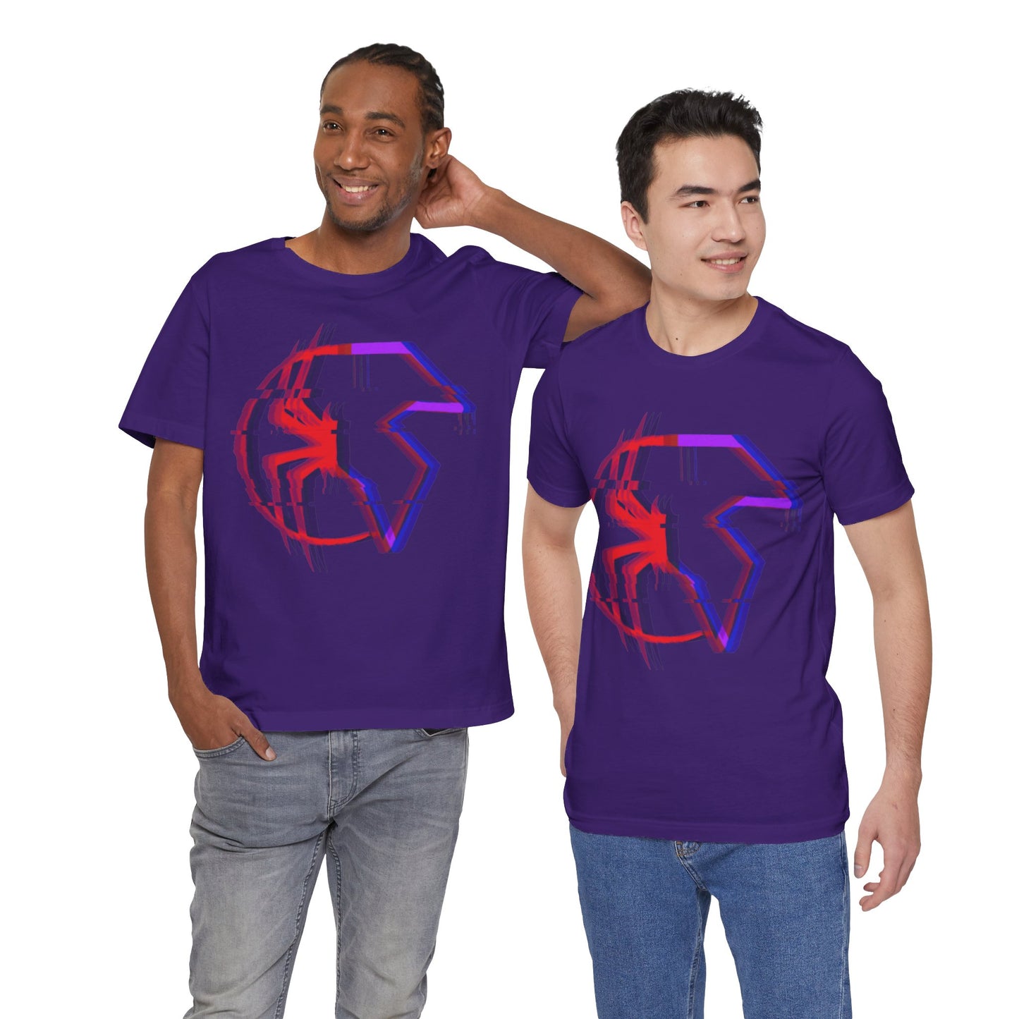 Glitched Spider Custom Tshirt