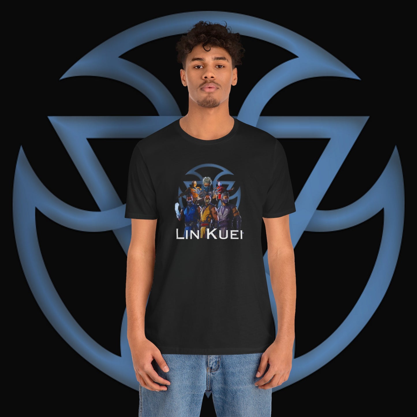 Lin Kuei Mortal 1 Kombat Custom T-shirt