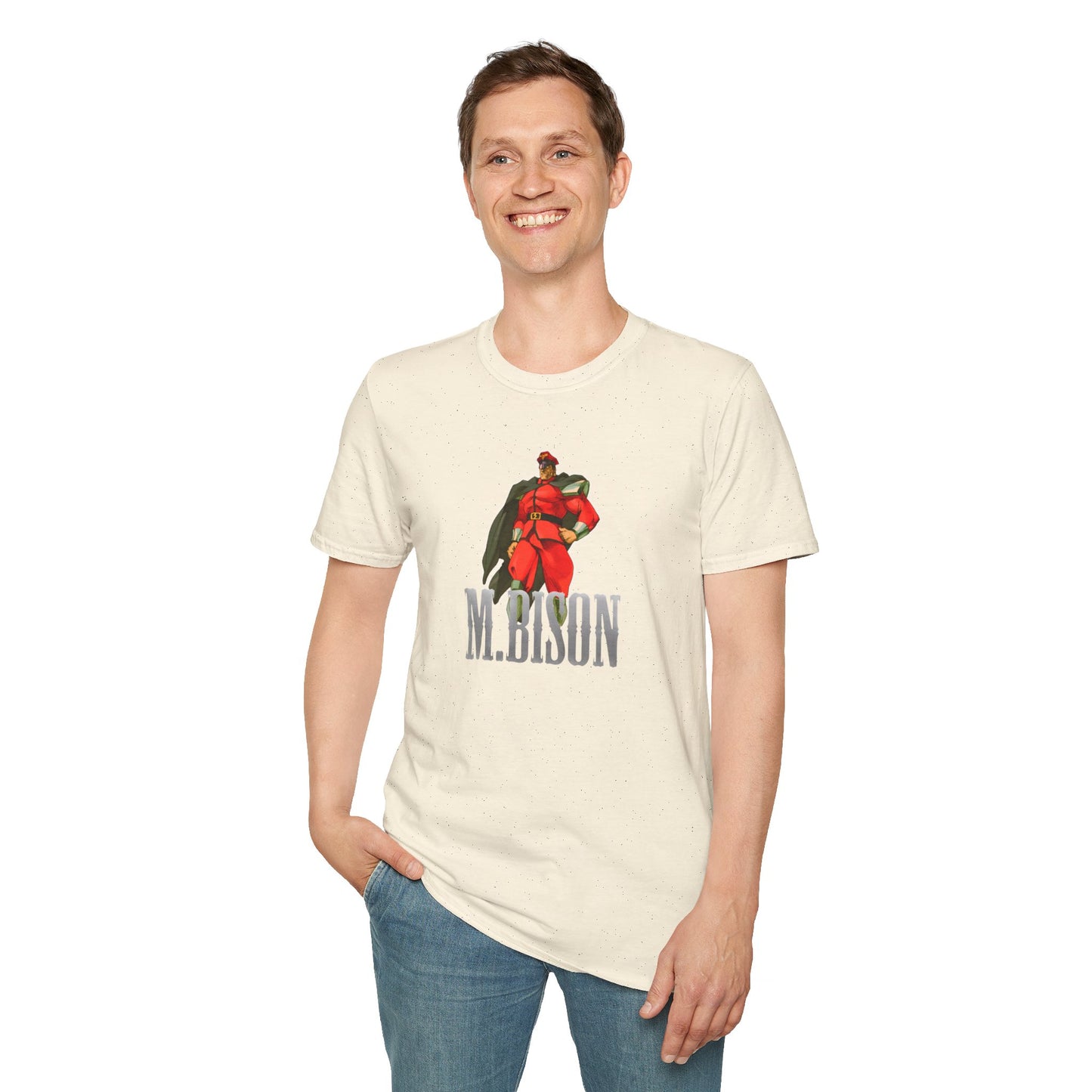 Bison Soft Style T-Shirt, Street Fighter Unofficial Custom Shirt