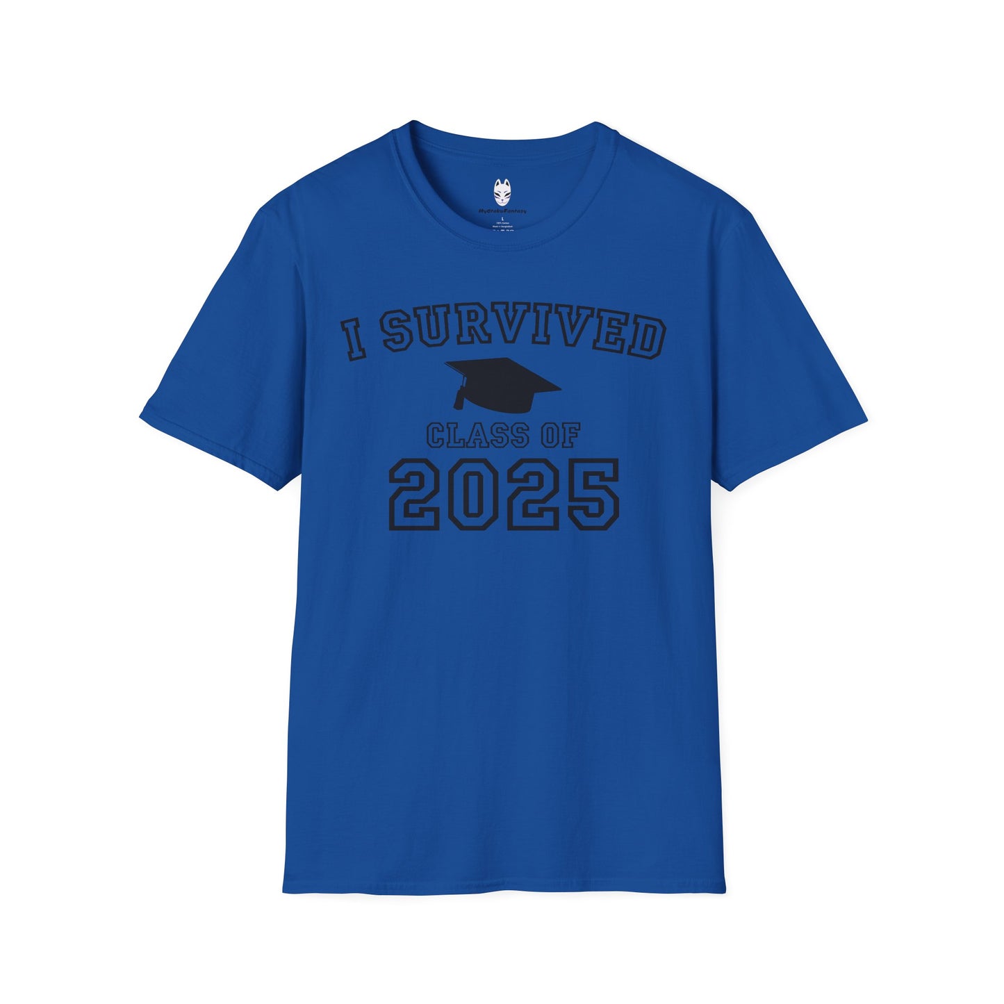 I Survived Class of 2025 Graduation Celebration T-Shirt, Class of 2025, Unisex Tee, Student Gift, College Graduation, Celebration Apparel