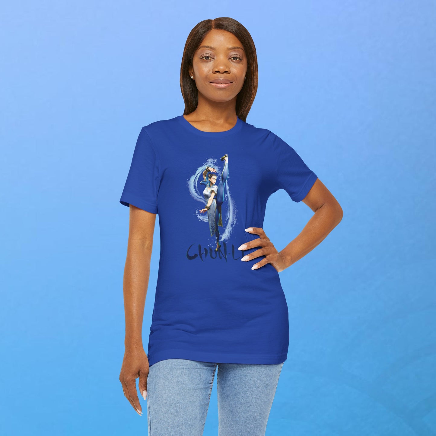 street fighter chun li Custom tshirt